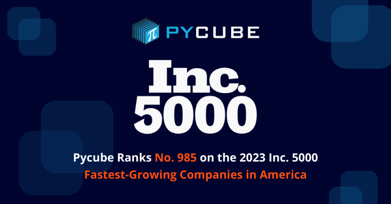 pycube inc 500 fastest growing companies medical device tracking